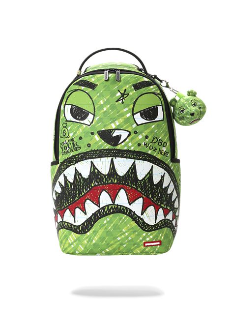 Zaino con stampa SPRAYGROUND | 910B8670NSZMONEY BEAR DOODLE